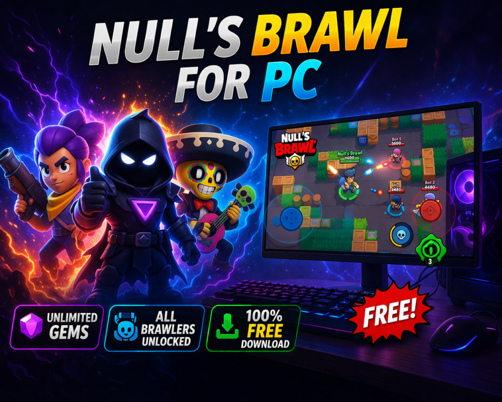 Null’s Brawl for PC ile Sınırsız Eğlenceyi Keşfedin